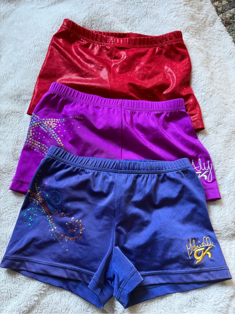 GK gymnastics shorts